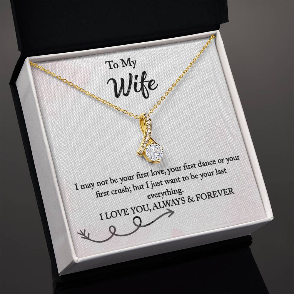 To My Wife - Love You Always - Alluring Beauty Necklace