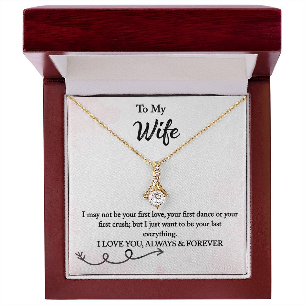 To My Wife - Love You Always - Alluring Beauty Necklace