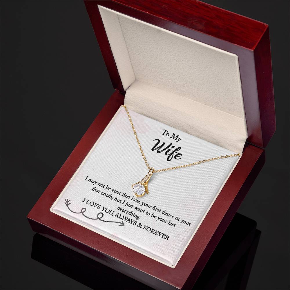 To My Wife - Love You Always - Alluring Beauty Necklace